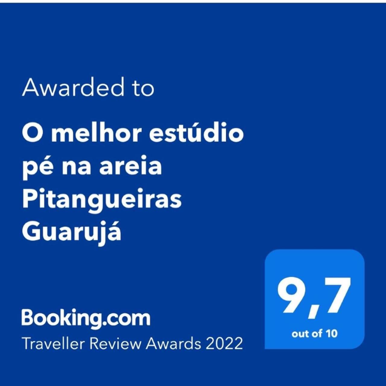 Lindo e moderno Estúdio pé na areia 50m do mar Guarujá Exterior foto